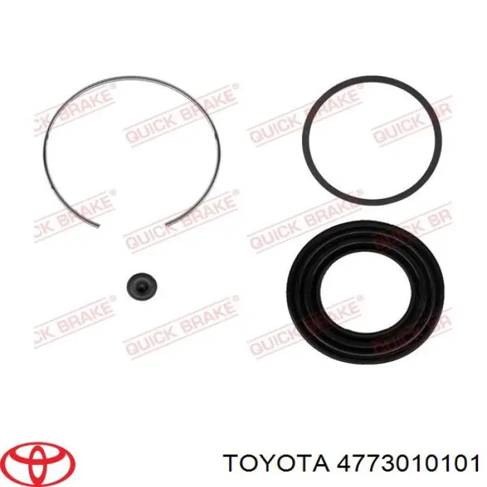 4773010101 Toyota pinza de freno delantera derecha