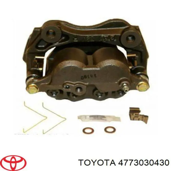 4773030430 Toyota pinza de freno delantera derecha