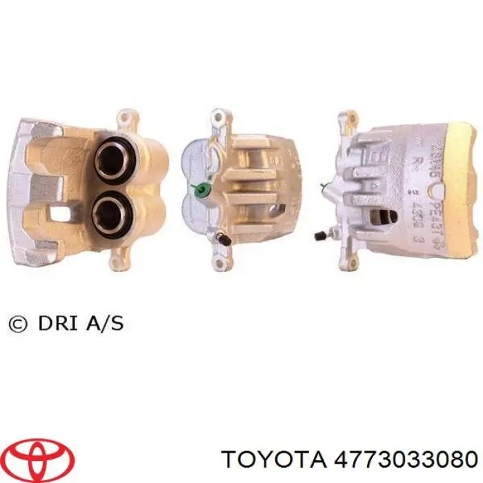 4773033080 Toyota pinza de freno delantera derecha