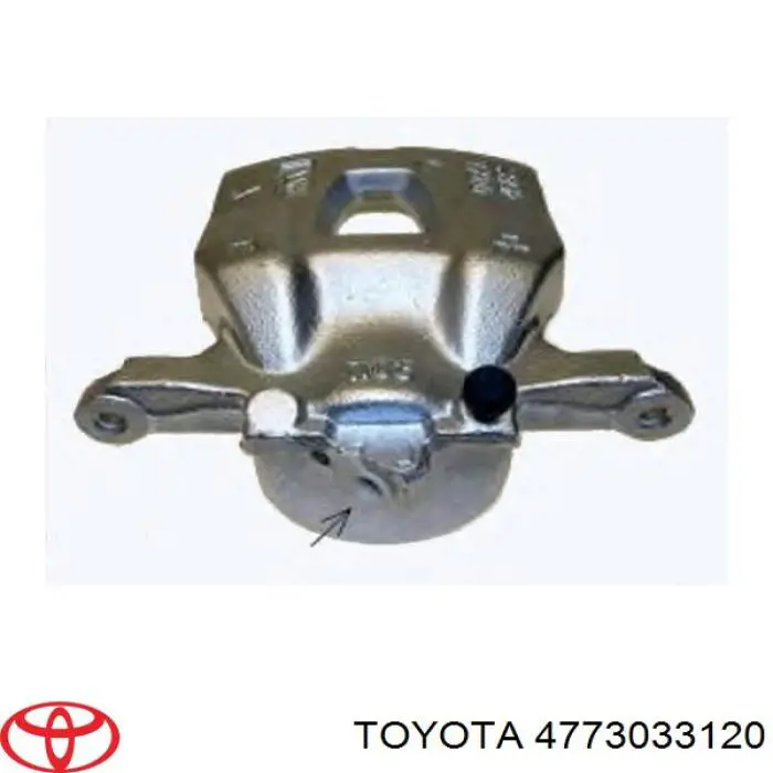 4773033120 Toyota pinza de freno delantera derecha