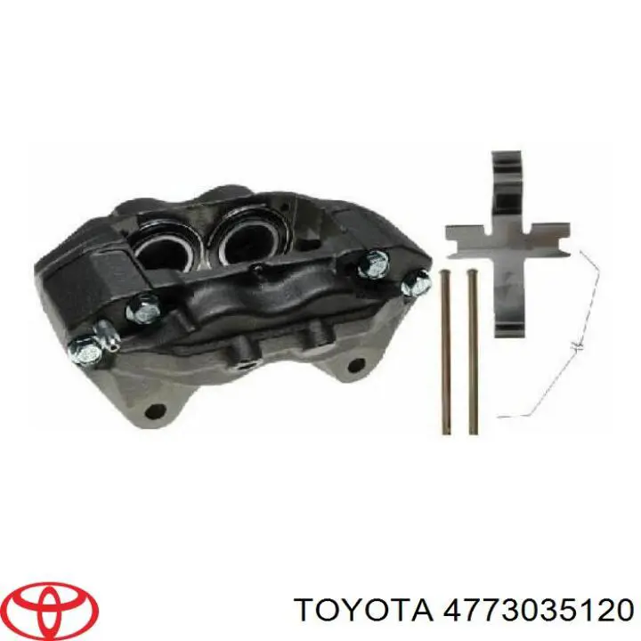 Pinza de freno delantera derecha 4773035120 Toyota