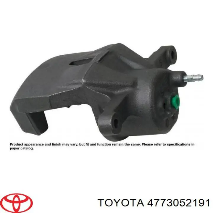 4773052191 Toyota pinza de freno delantera derecha