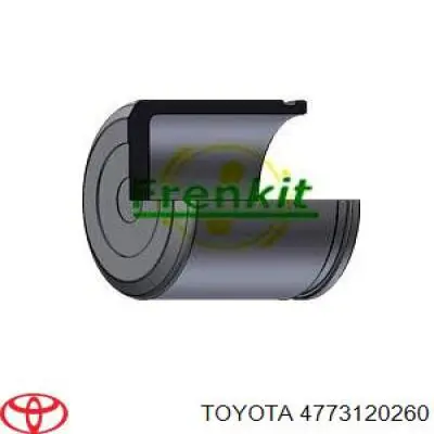 4773120260 Toyota émbolo, pinza del freno delantera