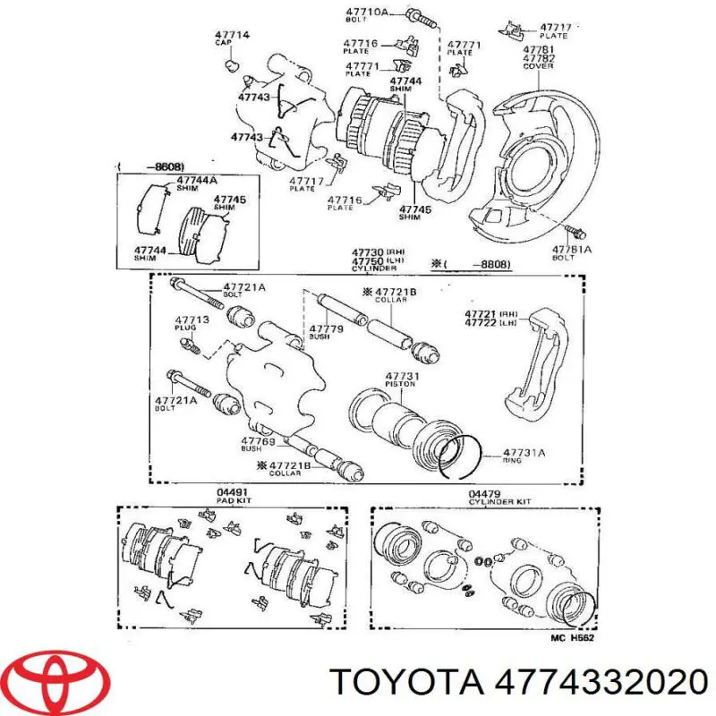 4774332020 Toyota