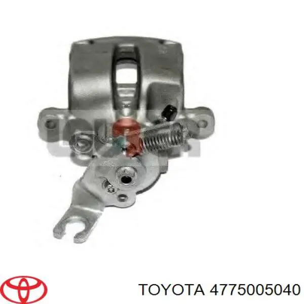 4775005040 Toyota pinza de freno trasera izquierda