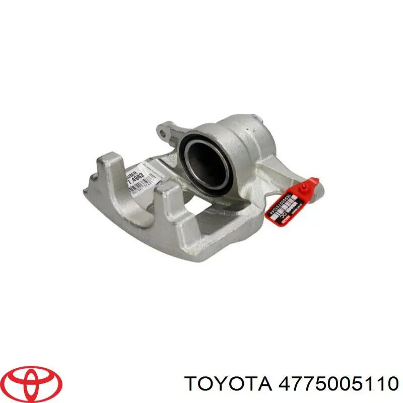 Pinza de freno delantera izquierda 4775005110 Toyota