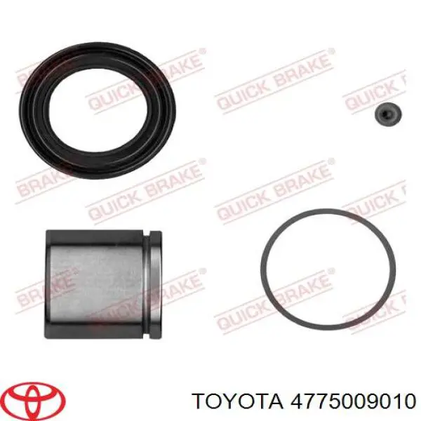 Pinza de freno delantera izquierda 4775009010 Toyota