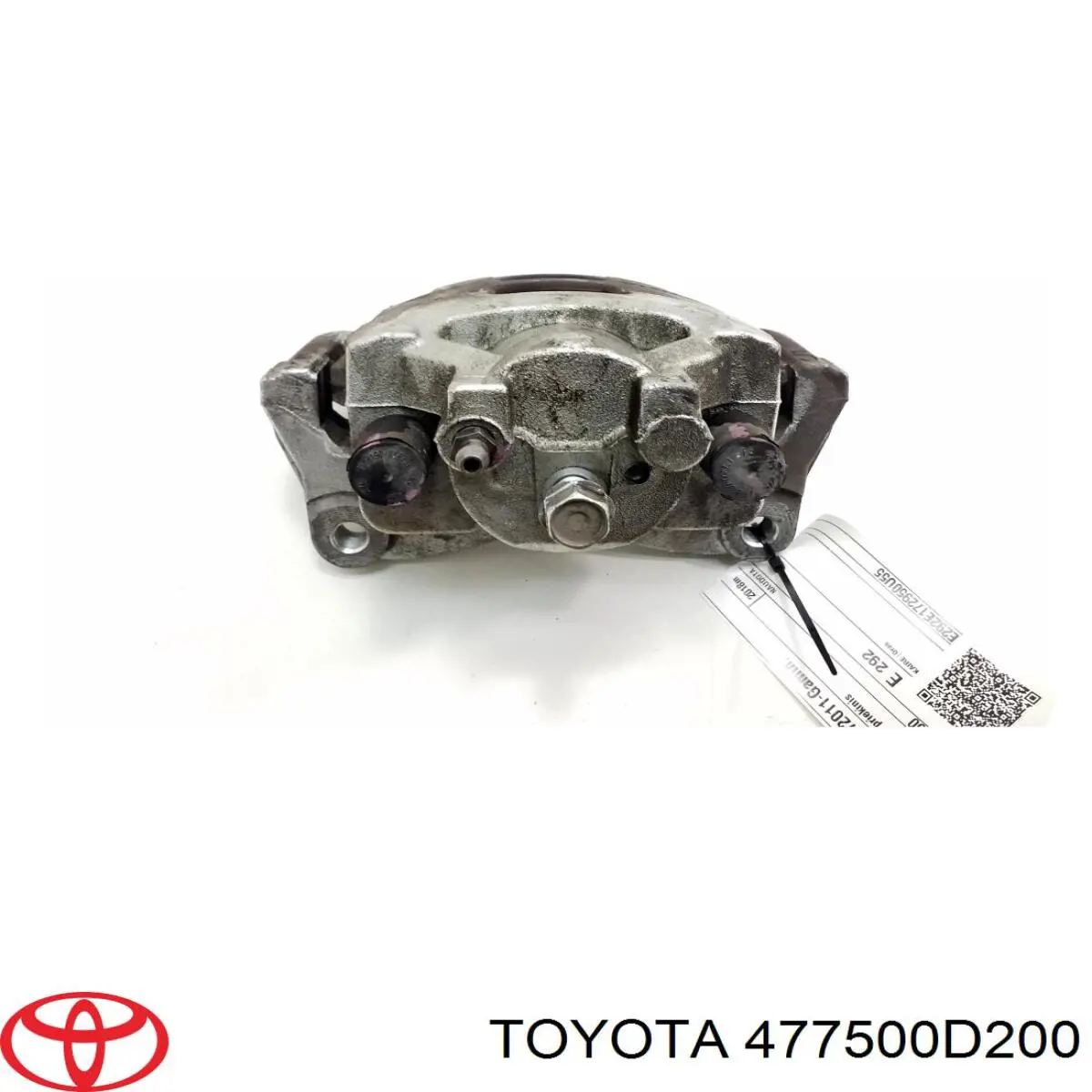 477500D200 Toyota pinza de freno delantera izquierda