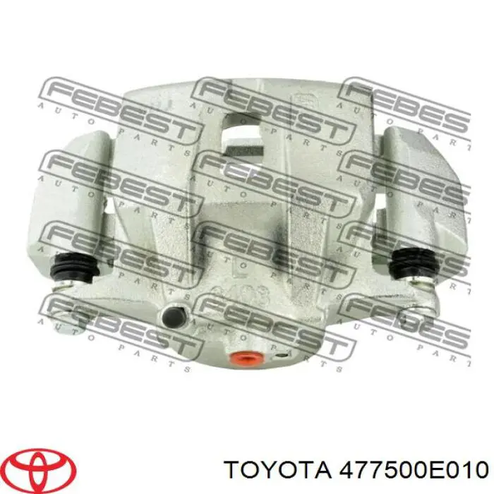 477500e010 Toyota pinza de freno delantera izquierda