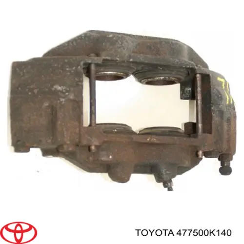Pinza de freno, Eje delantero izquierda ABS 741001