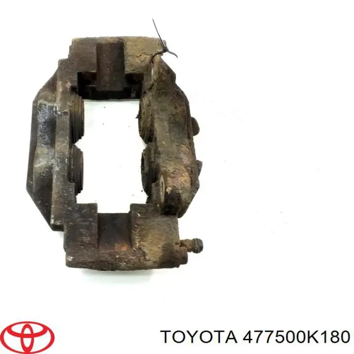 477500K180 Toyota pinza de freno delantera izquierda