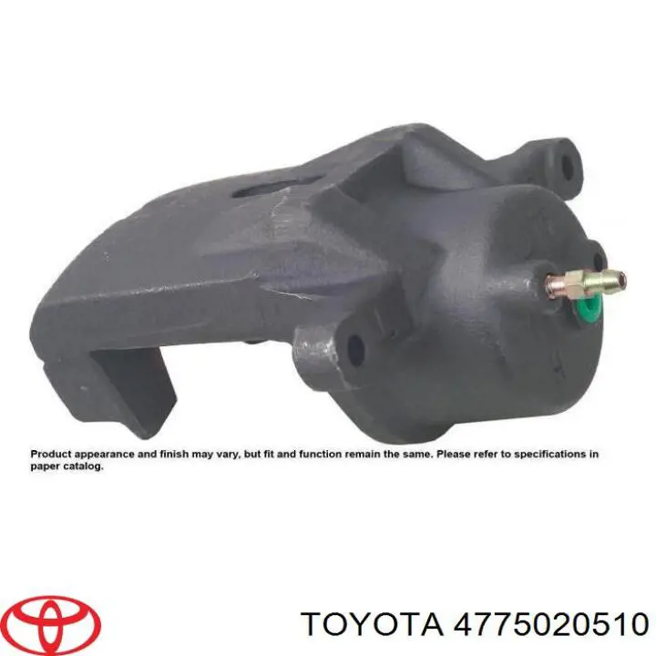 4775020510 Toyota pinza de freno delantera izquierda