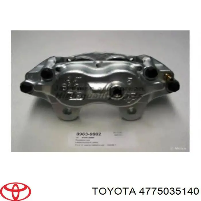 Pinza de freno delantera izquierda Toyota 4775035140 precio, desde 99,64 EUR