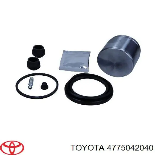 Pinza de freno delantera izquierda 4775042040 Toyota