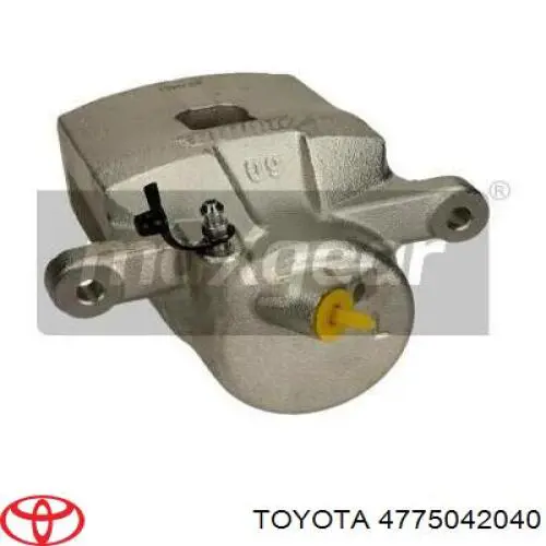 Pinza de freno, Eje delantero izquierda Toyota 4775042040