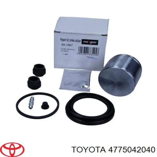 4775042040 Toyota Pinza de freno delantera izquierda