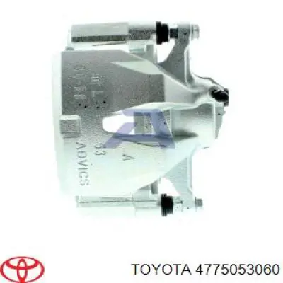 Pinza de freno delantera izquierda 4775053060 Toyota