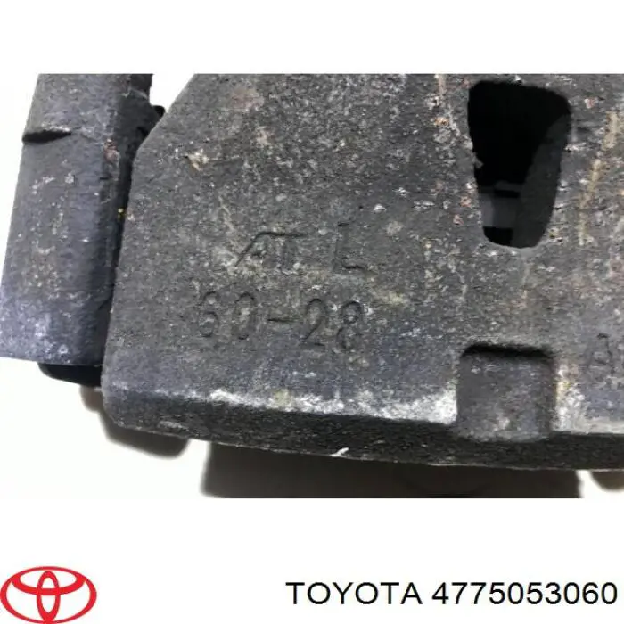 4775053060 Toyota Pinza de freno delantera izquierda