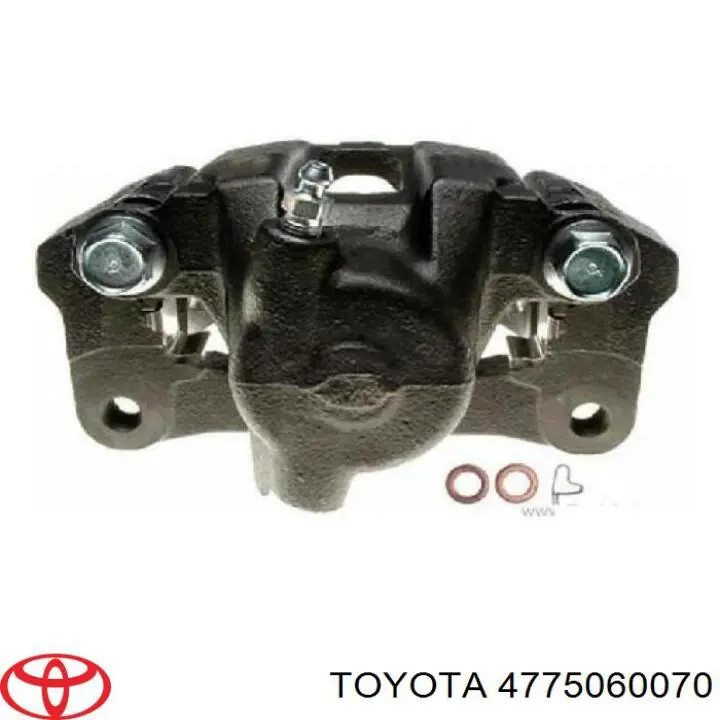 Pinza de freno trasera izquierda Toyota 4775060070