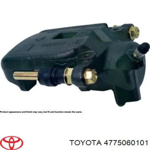 Pinza de freno trasera izquierda 4775060101 Toyota