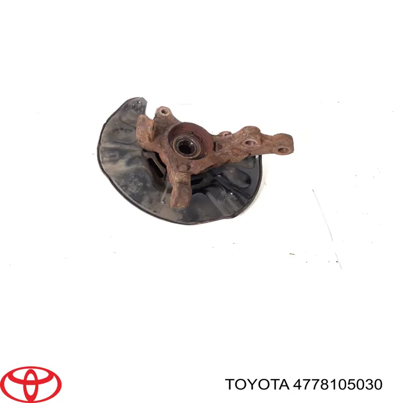 Chapa protectora contra salpicaduras, disco de freno delantero derecho para Toyota Avensis (T25)