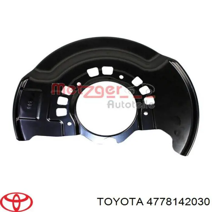 Comprar 4778142030 Toyota Protector de disco de freno delantero derecho