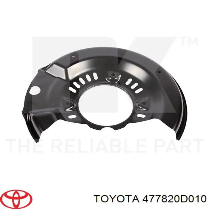 Chapa protectora contra salpicaduras, disco de freno delantero izquierdo NK 234528 precio, desde 77,35 USD