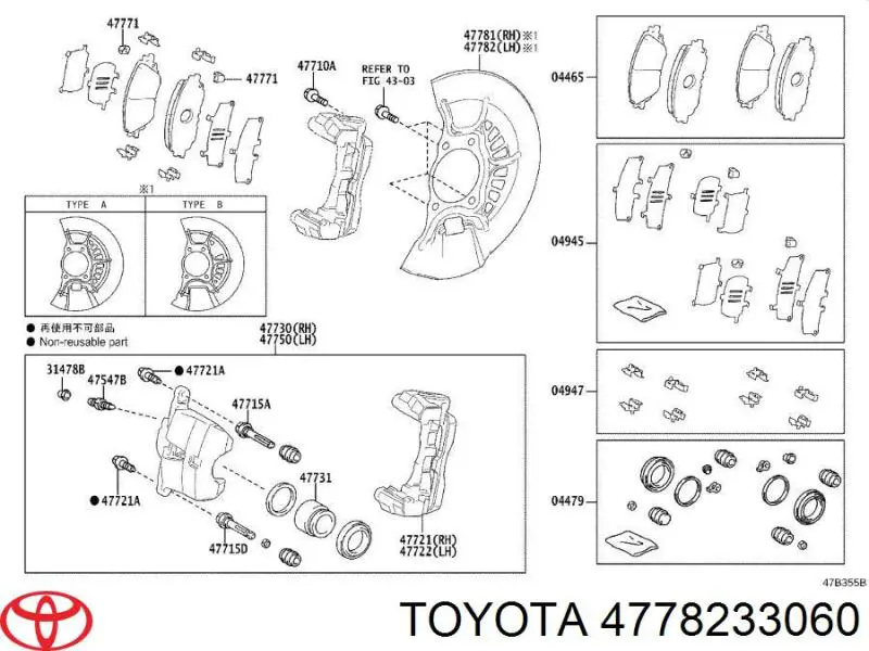 4778233060 Toyota