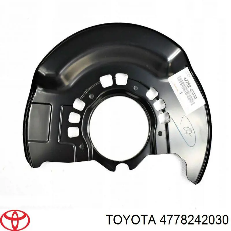 Comprar 4778242030 Toyota Protector del disco de freno delantero izquierdo