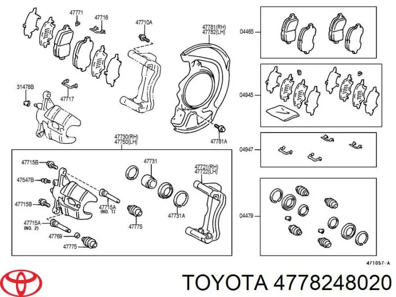 4778248020 Toyota