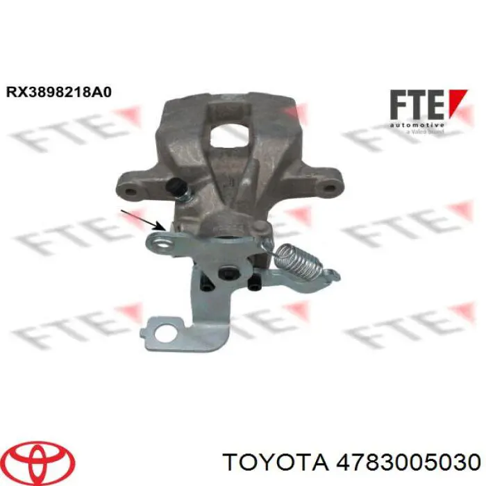 Comprar 4783005030 Toyota Pinza de freno trasera derecha