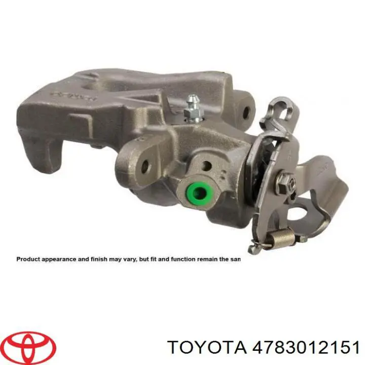 Pinza de freno trasero derecho para Toyota Auris (E15)