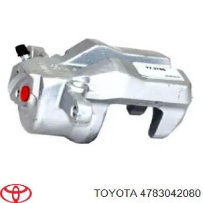 Pinza de freno trasero derecho para Toyota RAV4 (A4)