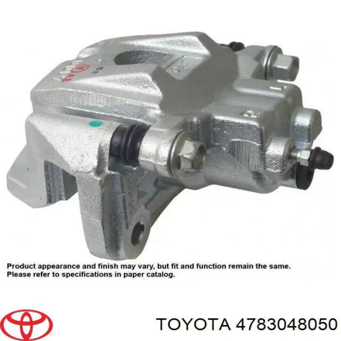 4783048050 Toyota pinza de freno trasero derecho