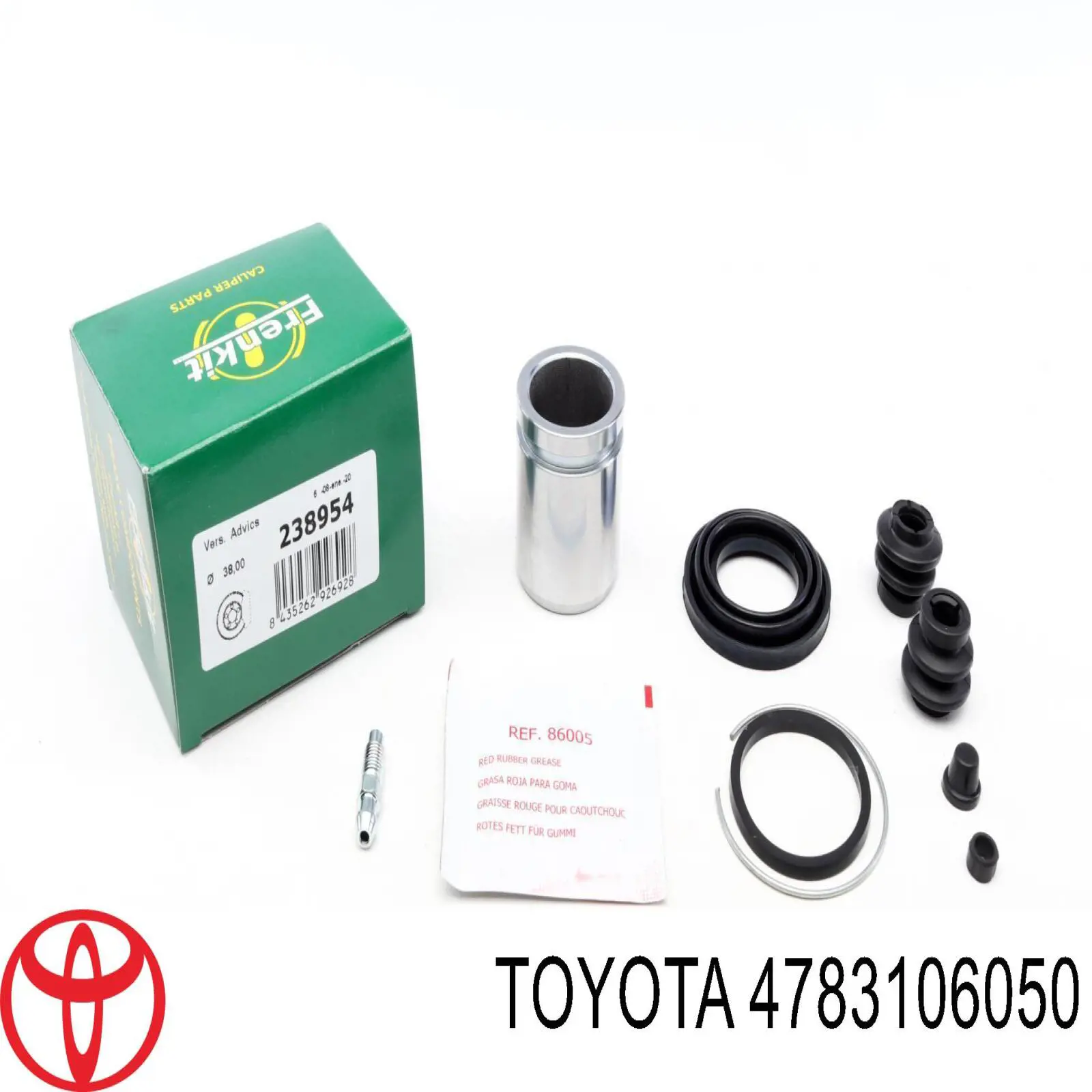 4783106050 Toyota émbolo, pinza del freno trasera