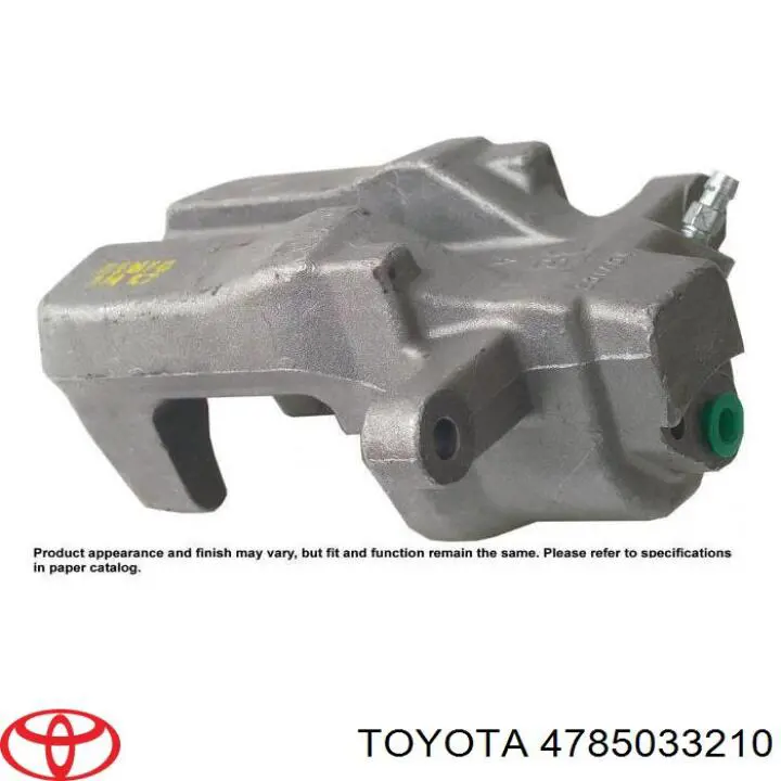 4785033210 Toyota pinza de freno trasera izquierda