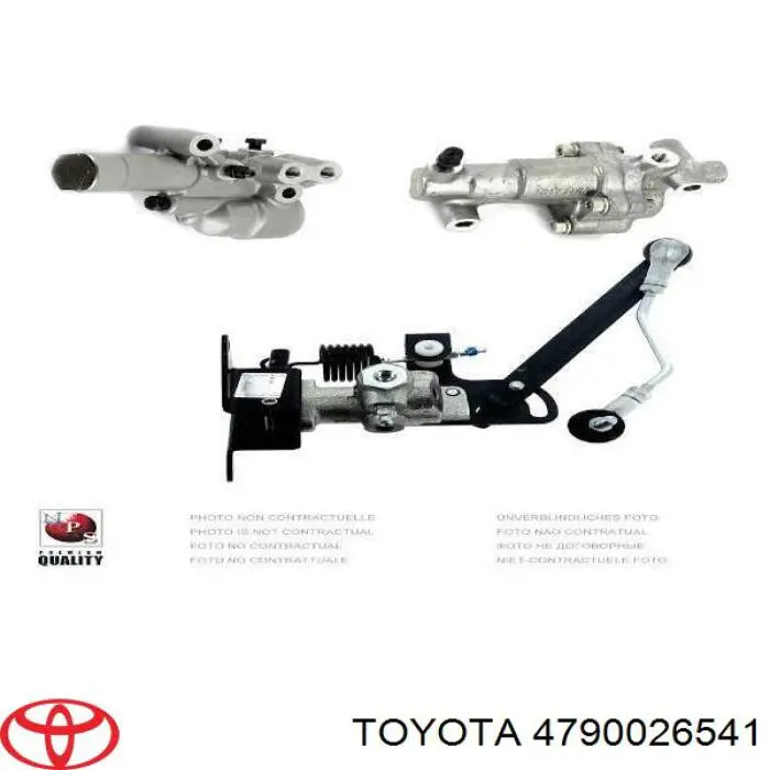 Regulador de la fuerza de frenado 4790026541 Toyota