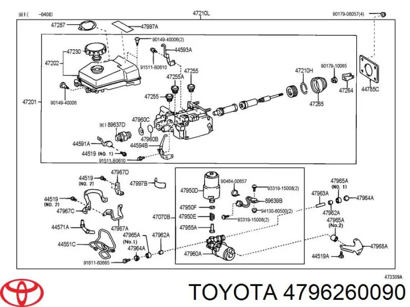  Toyota 4796260090 precio, desde 2,94 EUR