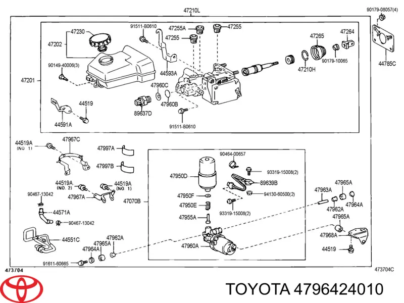 4796424010 Toyota 