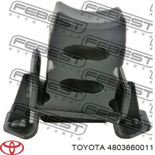 4803660010 Toyota soporte de ballesta trasera