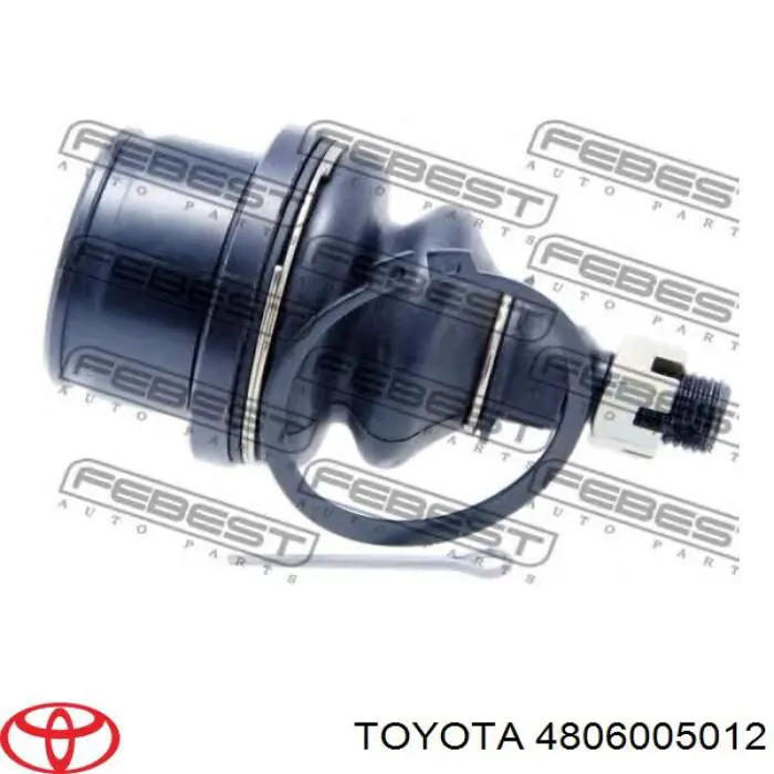 4806005012 Toyota suspensión, brazo oscilante trasero inferior