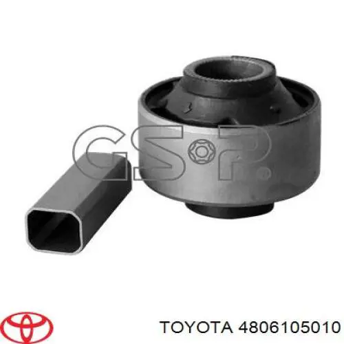 4806105010 Toyota silentblock de suspensión delantero inferior