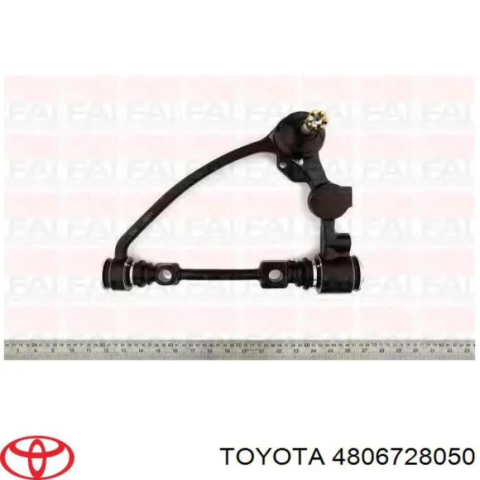 4806728050 Toyota barra oscilante, suspensión de ruedas delantera, superior izquierda