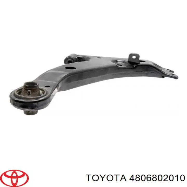 4806802010 Toyota barra oscilante, suspensión de ruedas delantera, inferior derecha