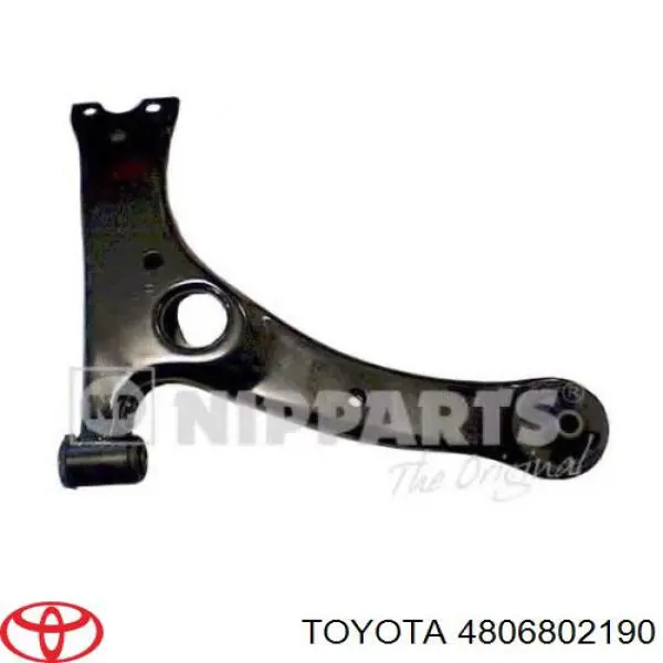 4806802190 Toyota barra oscilante, suspensión de ruedas delantera, inferior derecha