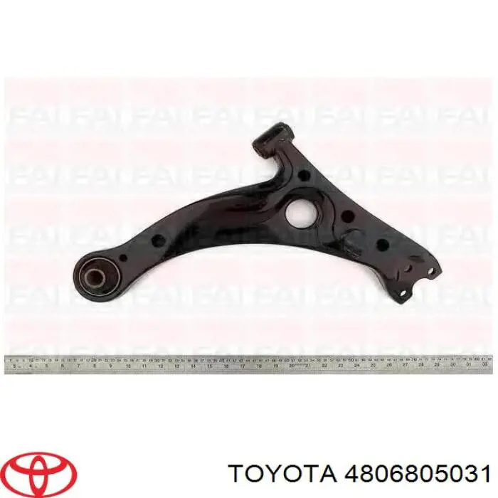 4806805031 Toyota barra oscilante, suspensión de ruedas delantera, inferior derecha