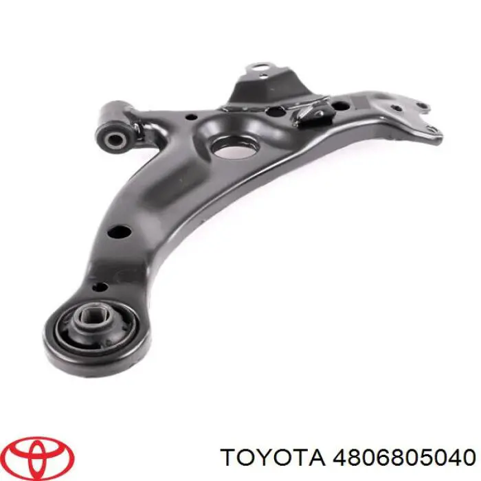 Brazo inferior derecho de la suspensión delantera 4806805040 Toyota