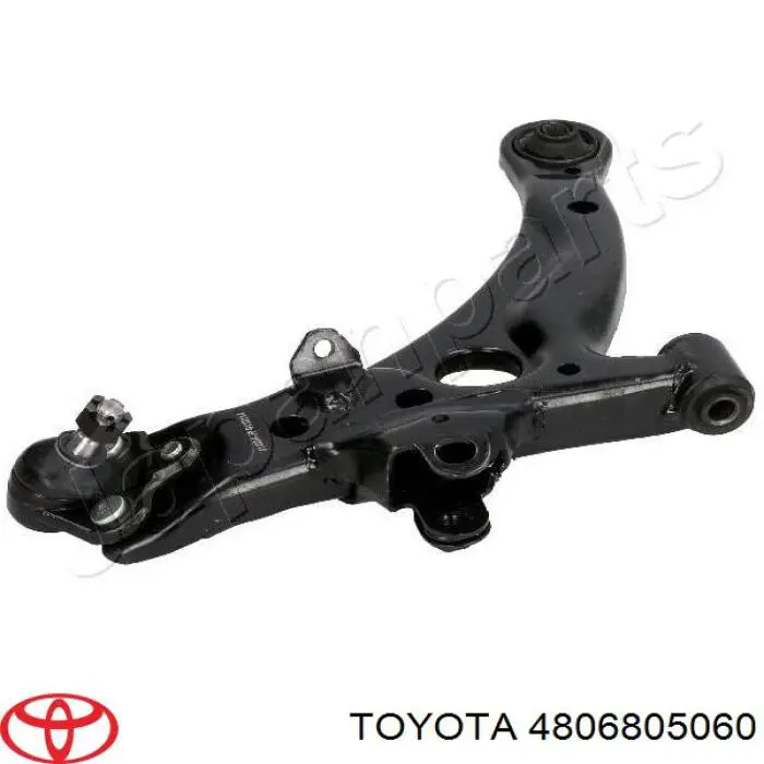 4806805060 Toyota barra oscilante, suspensión de ruedas delantera, inferior derecha