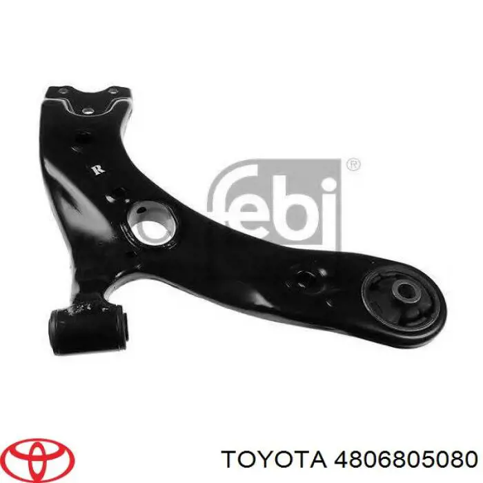 Comprar 4806805080 Toyota Brazo inferior derecho de la suspensión delantera
