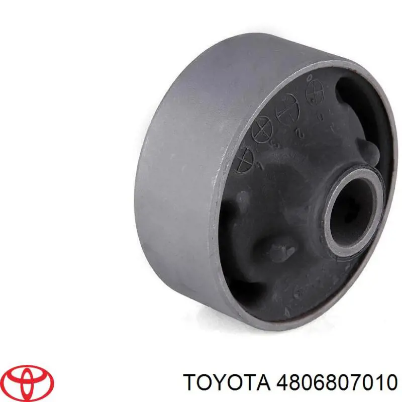 48068-07010 Toyota barra oscilante, suspensión de ruedas delantera, inferior derecha